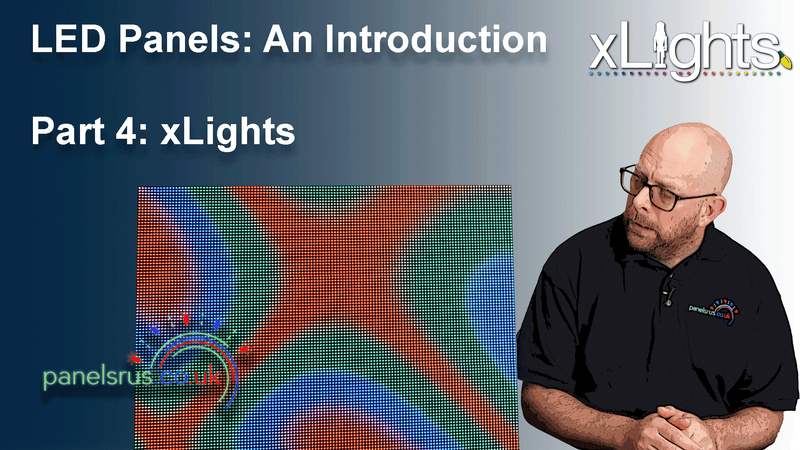 LED Panels - An Introduction (Part 4). 2023 - xLights Setup