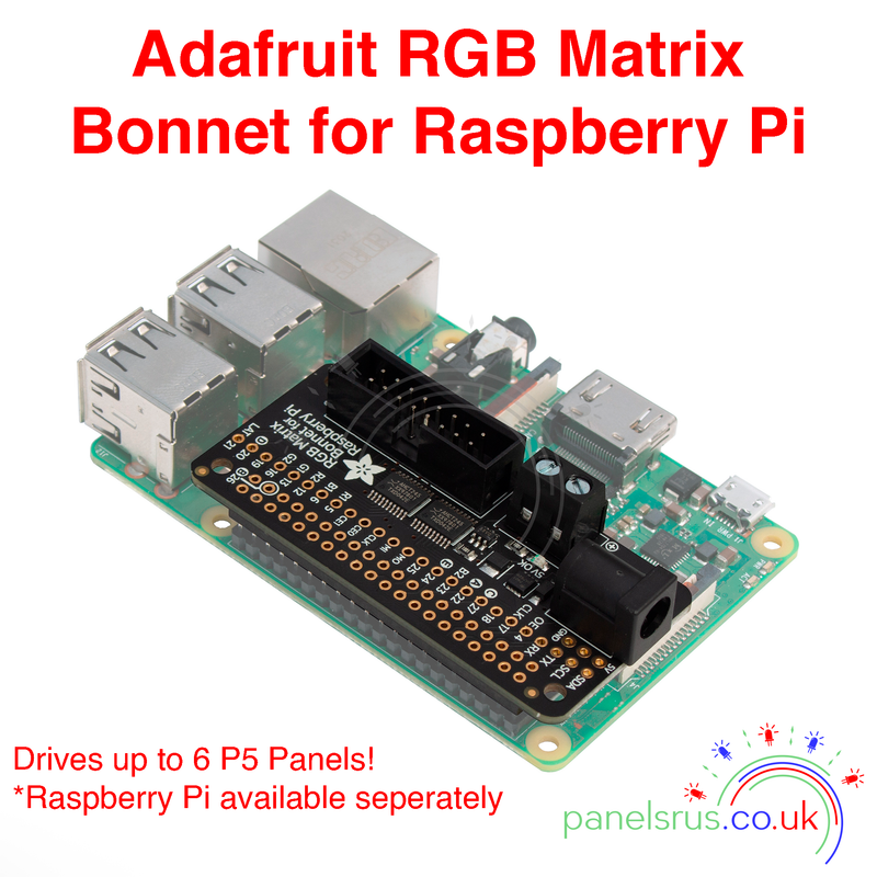 Adafruit RGB Matrix Bonnet - for Raspberry Pi
