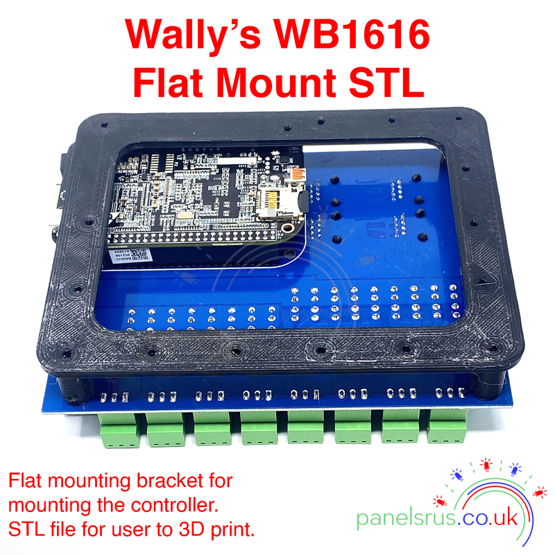 WB1616 Flat Mount - STL